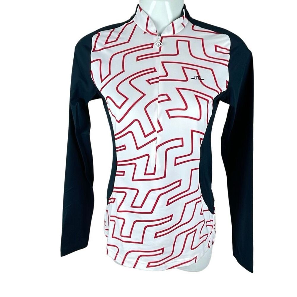 J. Lindeberg Marilyn Half Zip Top XS NEW